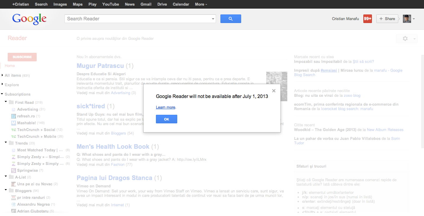 google reader